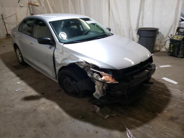 3VW2K7AJ5DM411588 - 2013 VOLKSWAGEN JETTA BASE SILVER photo 1