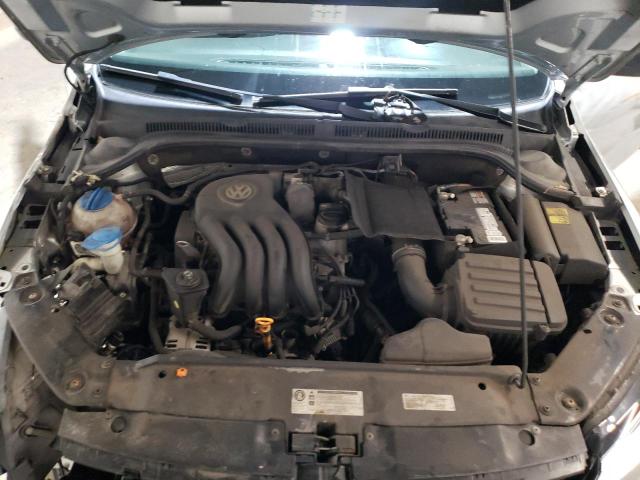 3VW2K7AJ5DM411588 - 2013 VOLKSWAGEN JETTA BASE SILVER photo 7