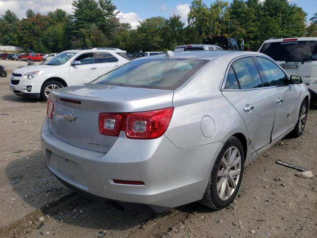 1G11H5SL9EF151806 - 2014 CHEVROLET MALIBU LTZ ვერცხლისფერი ფოტო 4