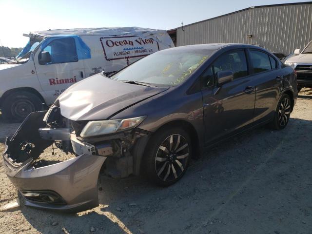 19XFB2F95FE204766 - 2015 HONDA CIVIC EXL Grafit foto 2