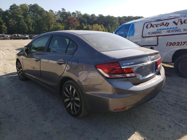 19XFB2F95FE204766 - 2015 HONDA CIVIC EXL Grafit foto 3
