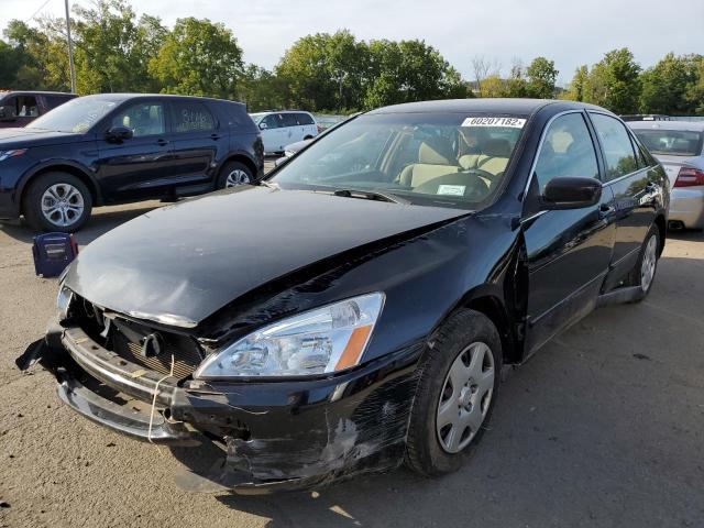 1HGCM56405A190166 - 2005 HONDA ACCORD LX BLACK photo 2