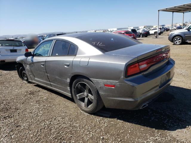 2B3CL3CG4BH544757 - 2011 DODGE CHARGER GRAY photo 3