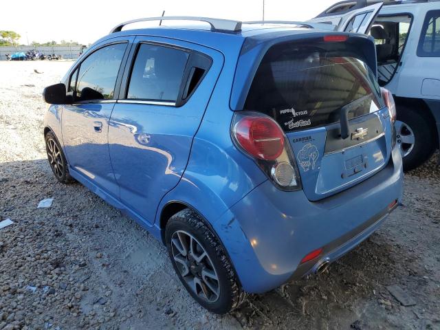 KL8CF6S94EC406307 - 2014 CHEVROLET SPARK 2LT BLUE photo 3