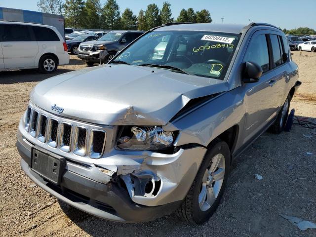 1C4NJDBB9GD556755 - 2016 JEEP COMPASS SP SILVER photo 2