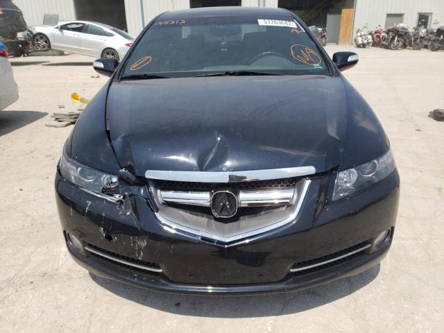 19UUA76547A005315 - 2007 ACURA TL TYPE S BLACK photo 9