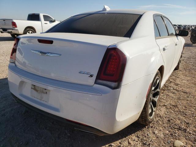 2C3CCABGXGH224584 - 2016 CHRYSLER 300 S WHITE photo 4