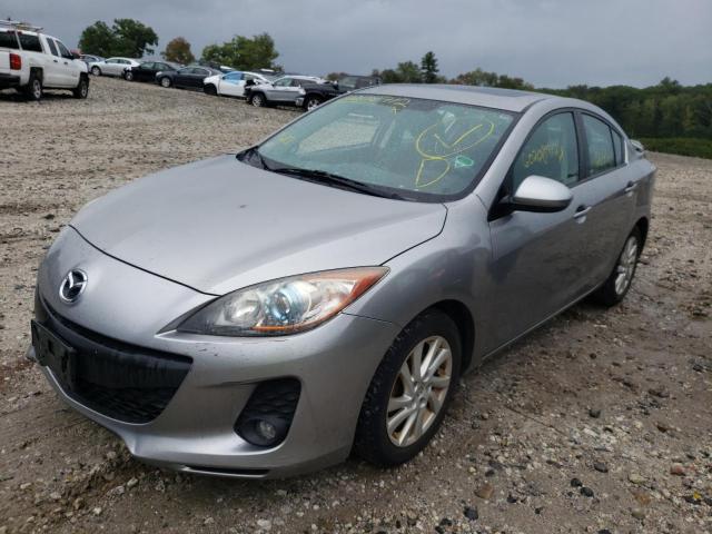 JM1BL1V87C1650205 - 2012 MAZDA 3 I SILVER photo 2