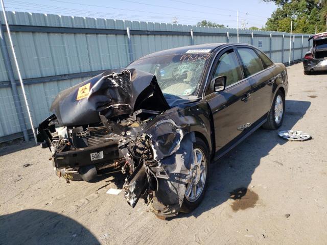 1FAHP24197G148328 - 2007 FORD 1110 BLACK photo 2