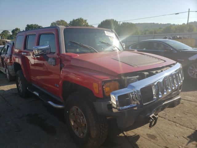 5GTDN136968245083 - 2006 HUMMER H3 RED photo 1