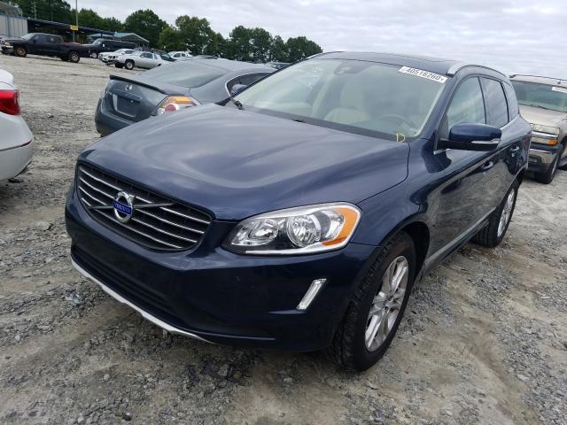 YV440MDKXF2636861 - 2015 VOLVO XC60 T5 PR BLUE photo 2