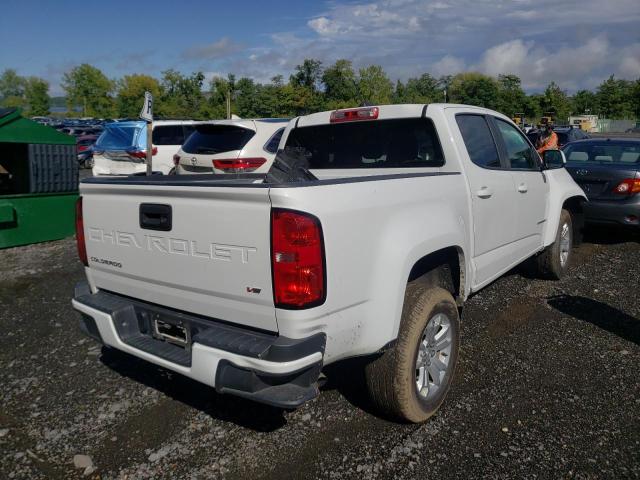 1GCGSCEN0M1131864 - 2021 CHEVROLET COLORADO L WHITE photo 4