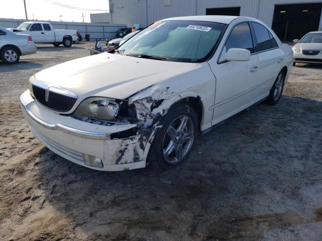 1LNHM86S82Y648152 - 2002 LINCOLN LS WHITE photo 2