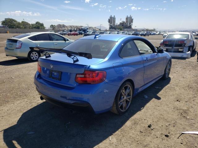 WBA1J9C51FV371190 - 2015 BMW M235XI BLUE photo 4