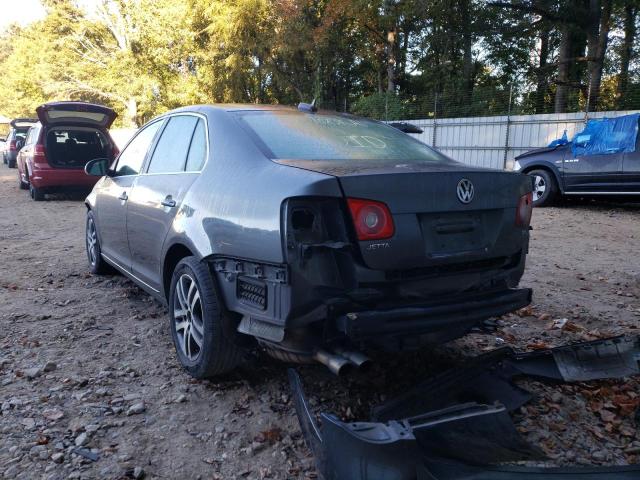 3VWDF71K96M****** - 2006 VOLKSWAGEN JETTA 2.5L GRAY photo 3