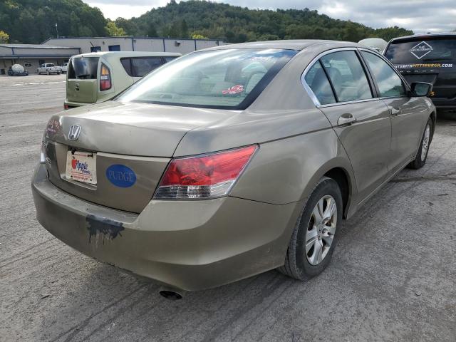 1HGCP26439A061799 - 2009 HONDA ACCORD LXP GOLD photo 4