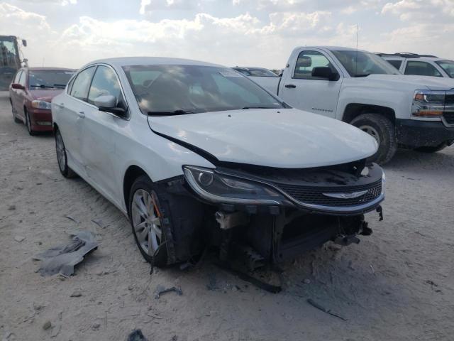 1C3CCCAB8GN159985 - 2016 CHRYSLER 200 LIMITE WHITE photo 1