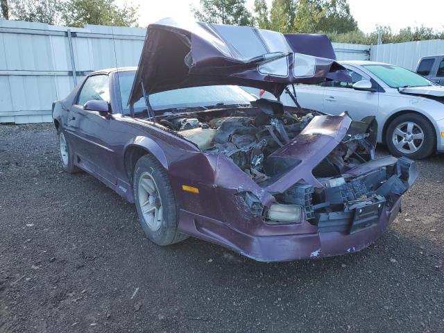 1G1FP23T0NL150518 - 1992 CHEVROLET CAMARO RS PURPLE photo 1