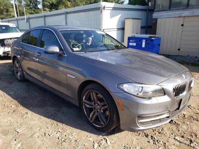 WBA5A7C52ED613429 - 2014 BMW 528 XI GRAY photo 1