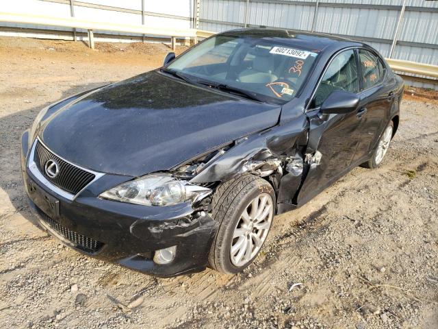 JTHCK262285018184 - 2008 LEXUS IS250 GRAY photo 2