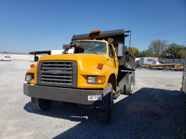 1FDXF80C7VVA34237 - 1997 FORD F800 YELLOW photo 2