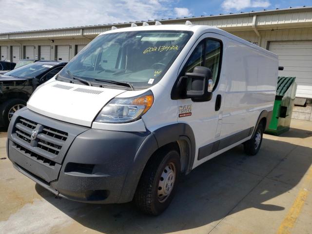 3C6TRVAG7HE532335 - 2017 RAM PROMASTER WHITE photo 2