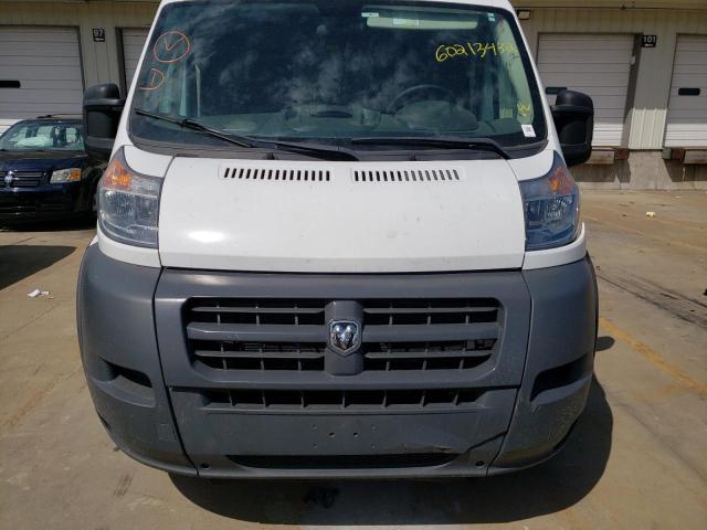 3C6TRVAG7HE532335 - 2017 RAM PROMASTER WHITE photo 9