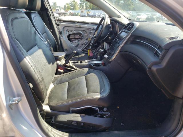 1G11F5SL9FF206164 - 2015 CHEVROLET MALIBU LTZ ვერცხლისფერი ფოტო 5