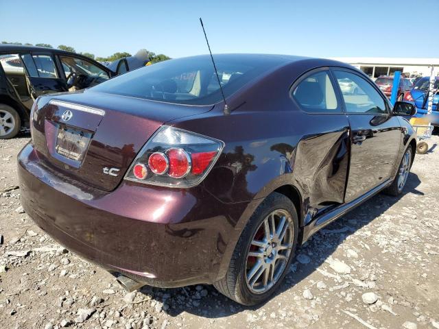 JTKDE167880268490 - 2008 TOYOTA SCION TC Bordeaux photo 4