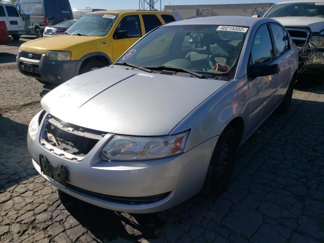 1G8AJ58F77Z112835 - 2007 SATURN ION LEVEL SILVER photo 2