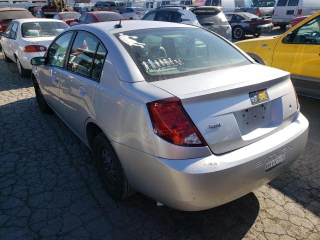 1G8AJ58F77Z112835 - 2007 SATURN ION LEVEL SILVER photo 3