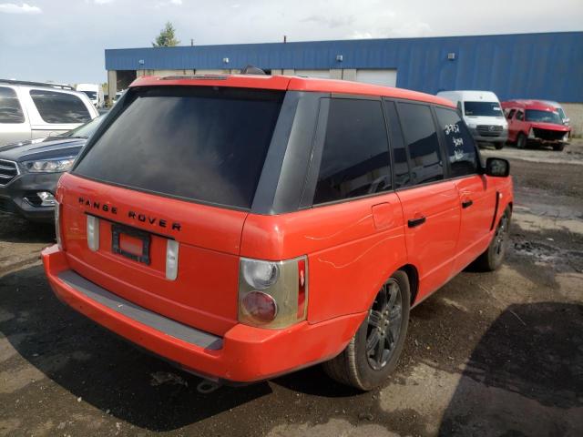 SALME15426A218747 - 2006 LAND ROVER RANGE ROVE RED photo 4