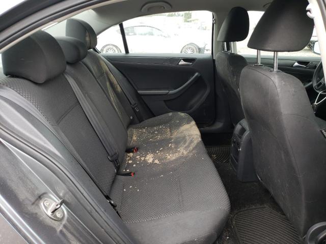 3VW2K7AJ1EM312316 - 2014 VOLKSWAGEN JETTA BASE 灰色 照片 6