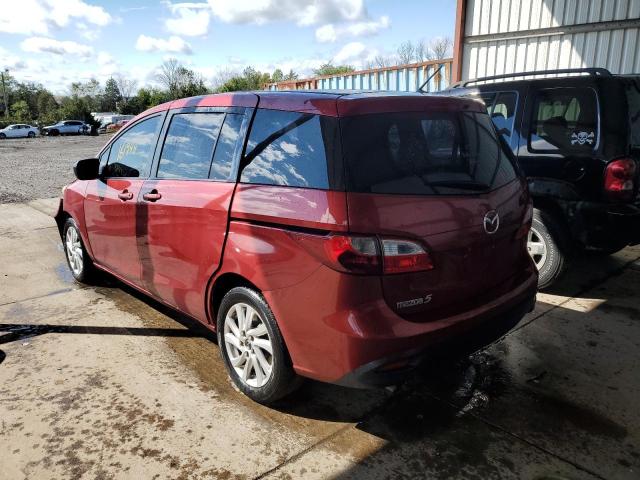 JM1CW2BL3E0166227 - 2014 MAZDA 5 SPORT RED photo 3