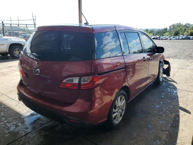 JM1CW2BL3E0166227 - 2014 MAZDA 5 SPORT RED photo 4