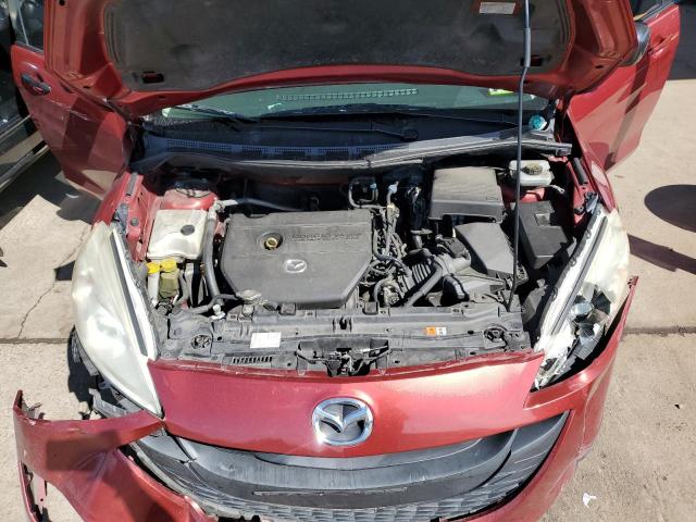 JM1CW2BL3E0166227 - 2014 MAZDA 5 SPORT RED photo 7