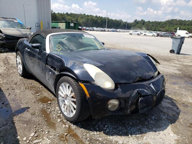 1G2MG35X87Y136588 - 2007 PONTIAC SOLSTICE G BLACK photo 1