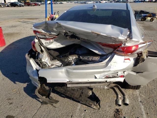 KMHD04LB5JU534896 - 2018 HYUNDAI ELANTRA SP SILVER photo 9