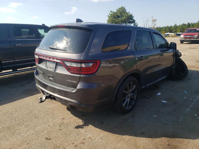 1C4RDHDG1EC593214 - 2014 DODGE DURANGO LI GRAY photo 4