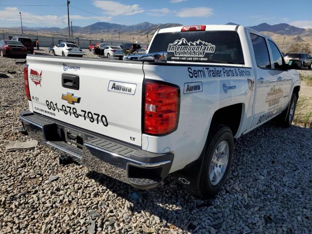 3GCUKREC5JG637983 - 2018 CHEVROLET SILVERADO WHITE photo 4