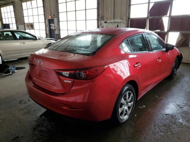 JM1BM1T77E1146585 - 2014 MAZDA 3 SV RED photo 4