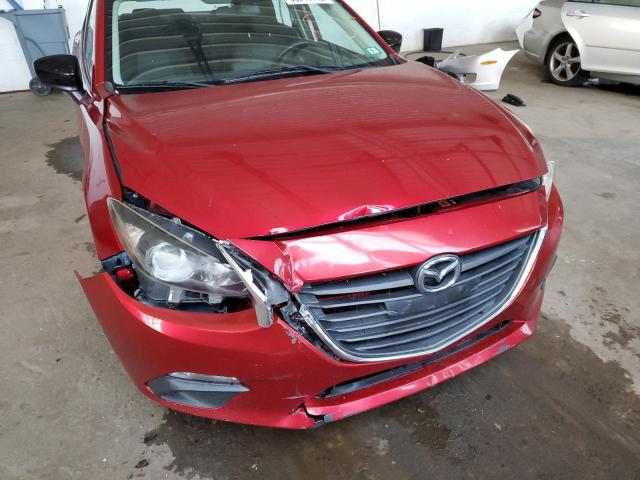 JM1BM1T77E1146585 - 2014 MAZDA 3 SV RED photo 9