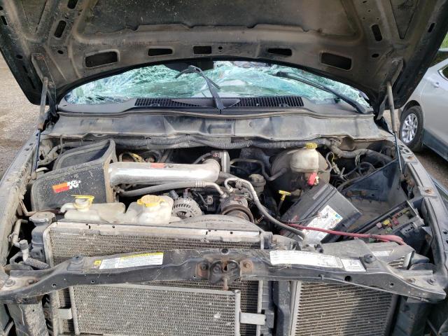 3D7KS28D08G218572 - 2008 DODGE RAM 2500 S BLACK photo 7