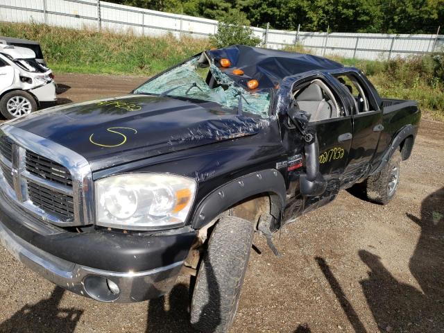 3D7KS28D08G218572 - 2008 DODGE RAM 2500 S BLACK photo 9