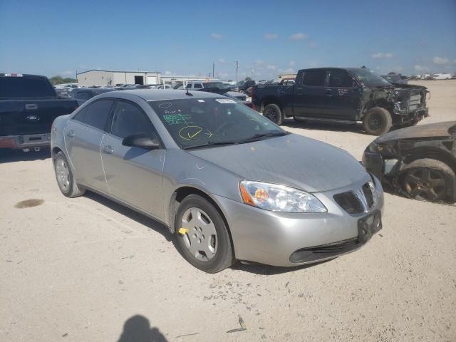 1G2ZF57B284141154 - 2008 PONTIAC G6 VALUE L SILVER photo 1