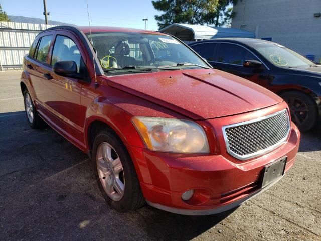 1B3HB48B57D571904 - 2007 DODGE CALIBER SX RED photo 1