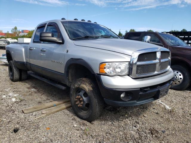 3D7MU48643G748407 - 2003 DODGE RAM 3500 S SILVER photo 1