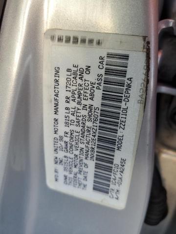 1NXBR12E4XZ176075 - 1999 TOYOTA COROLLA VE SILVER photo 10