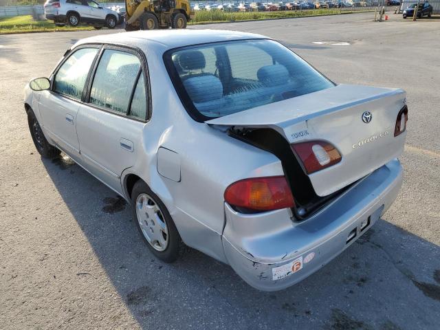 1NXBR12E4XZ176075 - 1999 TOYOTA COROLLA VE SILVER photo 3