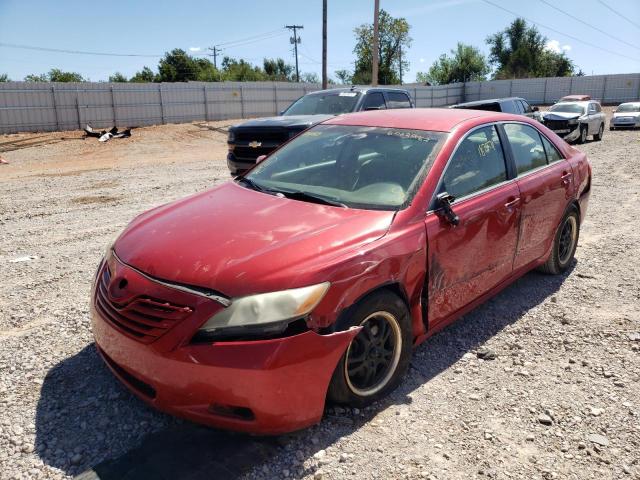 4T1BE46K88U259023 - 2008 TOYOTA CAMRY CE RED photo 2